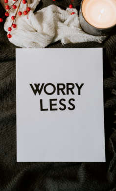 Worry less